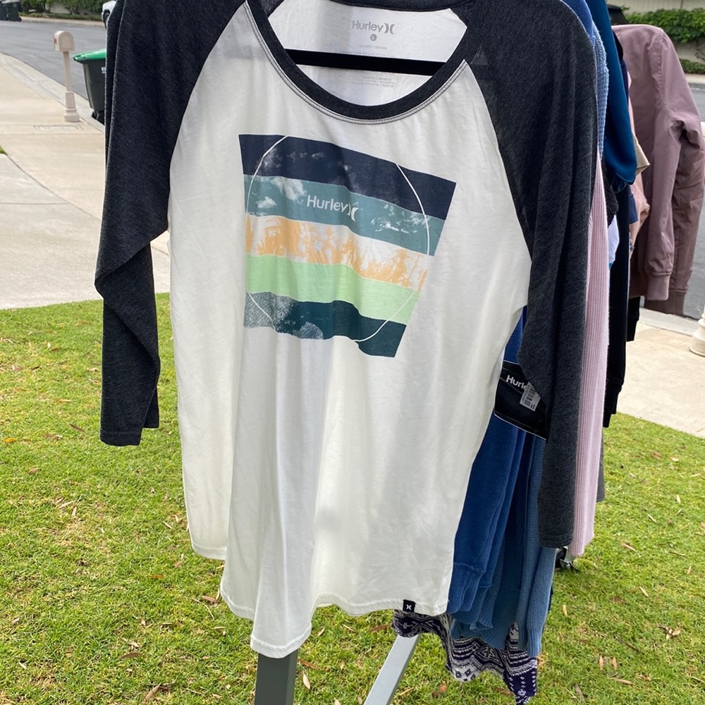 Hurley baseball T-shirt